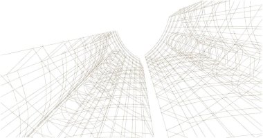 soyut mimari duvar kağıdı, dijital arkaplan