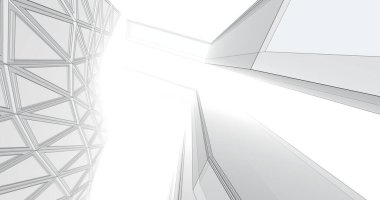 soyut mimari duvar kağıdı, dijital arkaplan