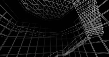 soyut mimari duvar kağıdı, dijital arkaplan