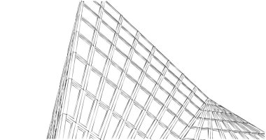 soyut mimari duvar kağıdı, dijital arkaplan