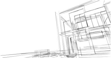 soyut mimari duvar kağıdı, dijital arkaplan