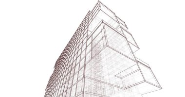 soyut mimari duvar kağıdı, dijital arkaplan