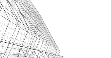 soyut mimari duvar kağıdı, dijital arkaplan