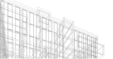 soyut mimari duvar kağıdı, dijital arkaplan