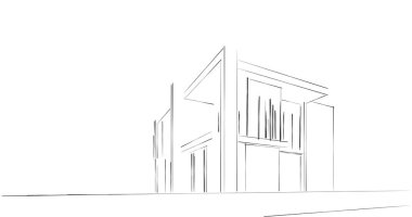 soyut mimari duvar kağıdı, dijital arkaplan