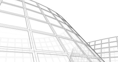 soyut mimari duvar kağıdı, dijital arkaplan