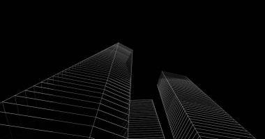 soyut mimari duvar kağıdı, dijital arkaplan