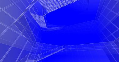 soyut mimari duvar kağıdı, dijital arkaplan