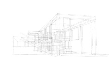 çizgili mimari duvar kağıdı, dijital arkaplan