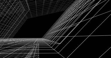 soyut mimari duvar kağıdı, dijital arkaplan