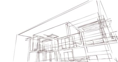 soyut mimari duvar kağıdı, dijital arkaplan