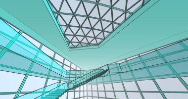 soyut mimari duvar kağıdı, dijital arkaplan