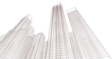 soyut mimari duvar kağıdı, dijital arkaplan