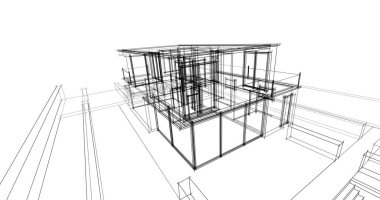 soyut mimari duvar kağıdı, dijital arkaplan