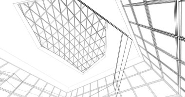 soyut mimari duvar kağıdı, dijital arkaplan