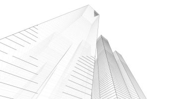 soyut mimari duvar kağıdı, dijital arkaplan