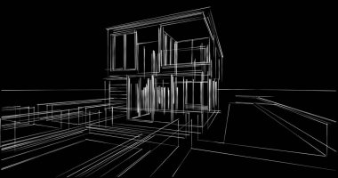 soyut mimari duvar kağıdı, dijital arkaplan