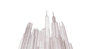 soyut mimari duvar kağıdı, dijital arkaplan