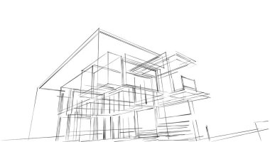 soyut mimari duvar kağıdı, dijital arkaplan