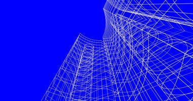 soyut mimari duvar kağıdı, dijital arkaplan