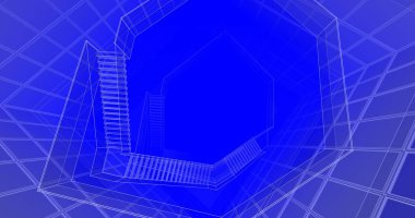 soyut mimari duvar kağıdı, dijital arkaplan