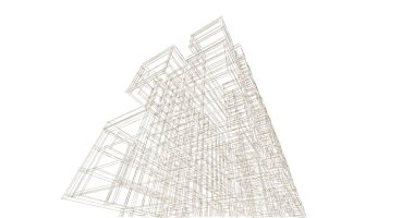 soyut mimari duvar kağıdı, dijital arkaplan