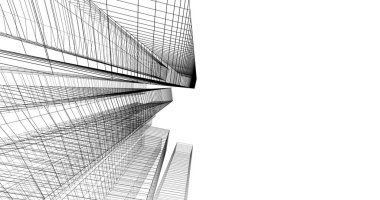 soyut mimari duvar kağıdı, dijital arkaplan