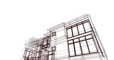 çizgili mimari duvar kağıdı, dijital arkaplan