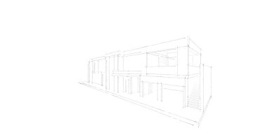 çizgili mimari duvar kağıdı, dijital arkaplan