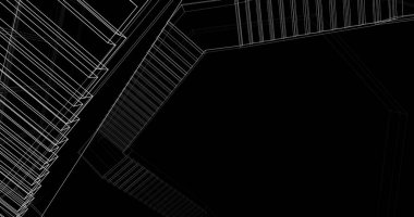 soyut mimari duvar kağıdı, dijital arkaplan