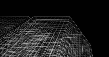 soyut mimari duvar kağıdı, dijital arkaplan