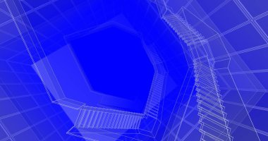 soyut mimari duvar kağıdı, dijital arkaplan