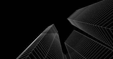 soyut mimari duvar kağıdı, dijital arkaplan