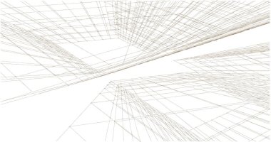 soyut mimari duvar kağıdı, dijital arkaplan