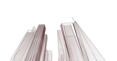 soyut mimari duvar kağıdı, dijital arkaplan