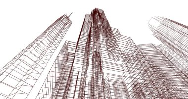 soyut mimari duvar kağıdı, dijital arkaplan