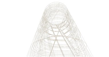 soyut mimari duvar kağıdı konsepti, dijital arkaplan