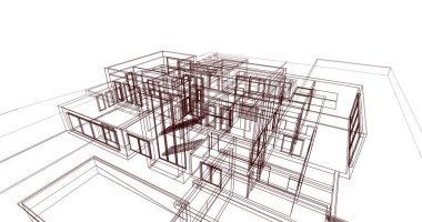 çizgili mimari duvar kağıdı, dijital arkaplan