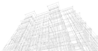 soyut mimari duvar kağıdı, dijital arkaplan