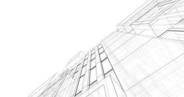 soyut mimari duvar kağıdı, dijital arkaplan