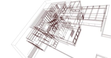 çizgili mimari duvar kağıdı, dijital arkaplan