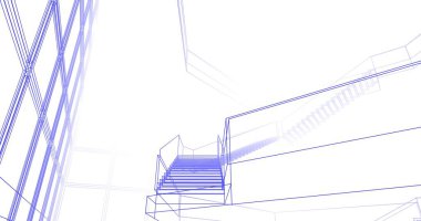 soyut mimari duvar kağıdı, dijital arkaplan