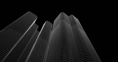 soyut mimari duvar kağıdı, dijital arkaplan