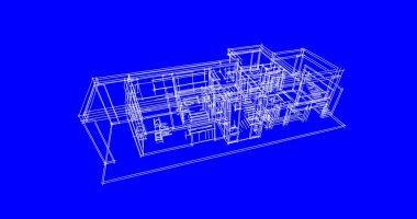 çizgili mimari duvar kağıdı, dijital arkaplan