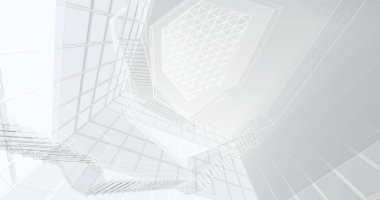 soyut mimari duvar kağıdı, dijital arkaplan