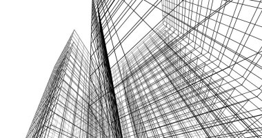 soyut mimari duvar kağıdı, dijital arkaplan