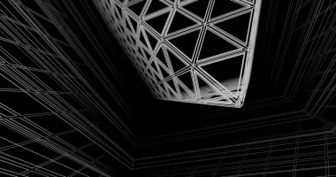 soyut mimari duvar kağıdı, dijital arkaplan