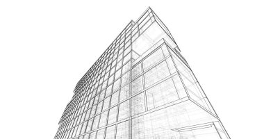 soyut mimari duvar kağıdı, dijital arkaplan