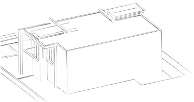 soyut mimari duvar kağıdı, dijital arkaplan