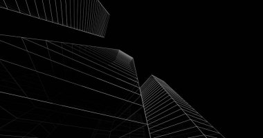 soyut mimari duvar kağıdı, dijital arkaplan